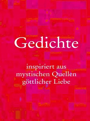 cover image of Gedichte